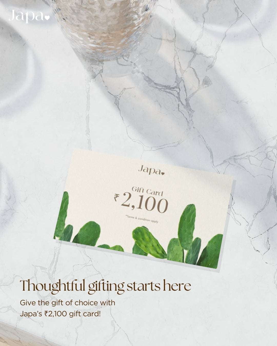 Japa Gift Card