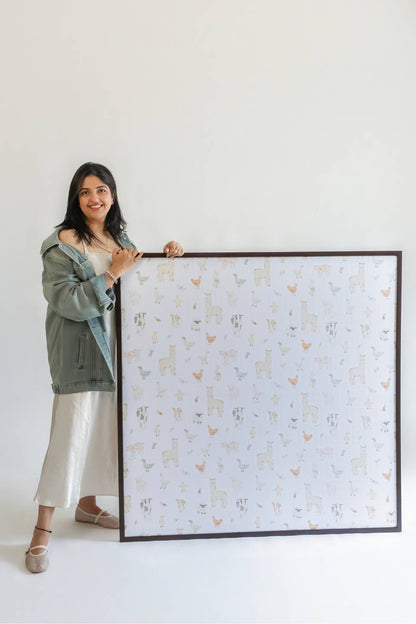 The Country Side Swaddle Blanket