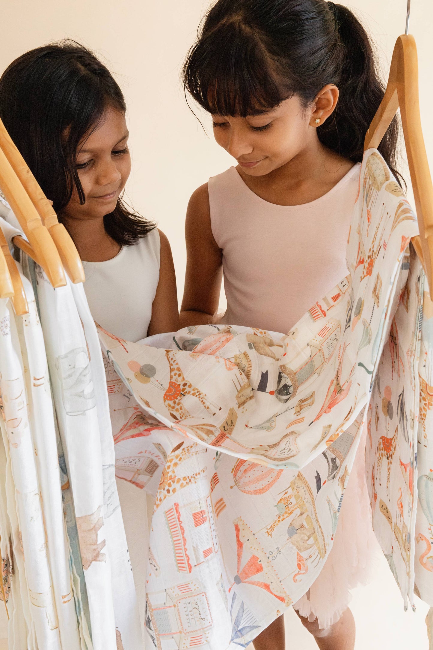 Petite Foire Swaddle Blanket