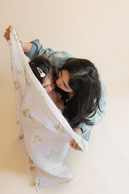 Mara’s Garden Swaddle Blanket