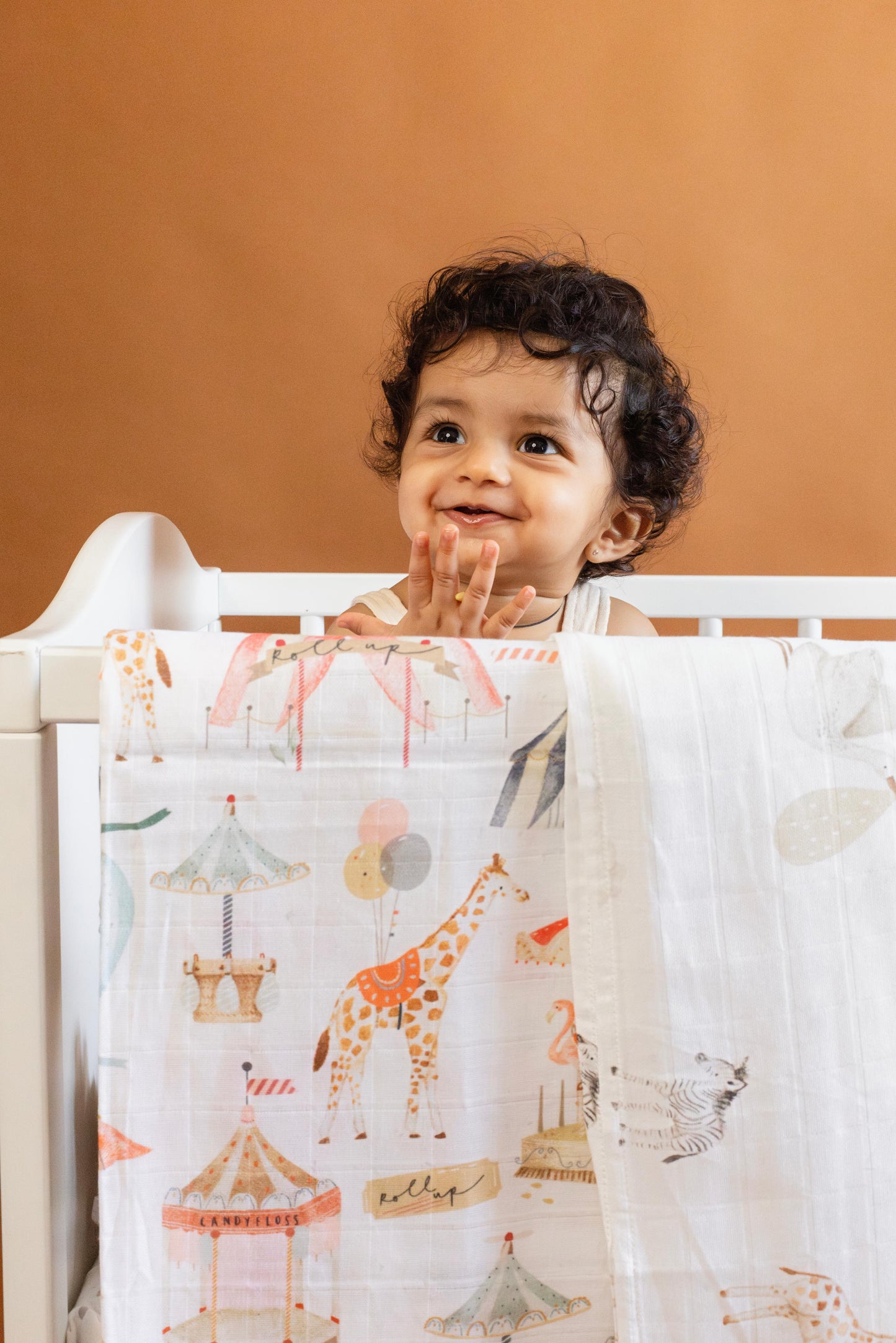 Petite Foire Swaddle Blanket
