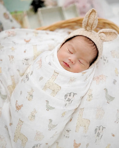 The Country Side Swaddle Blanket