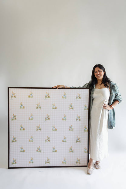 Mara’s Garden Swaddle Blanket