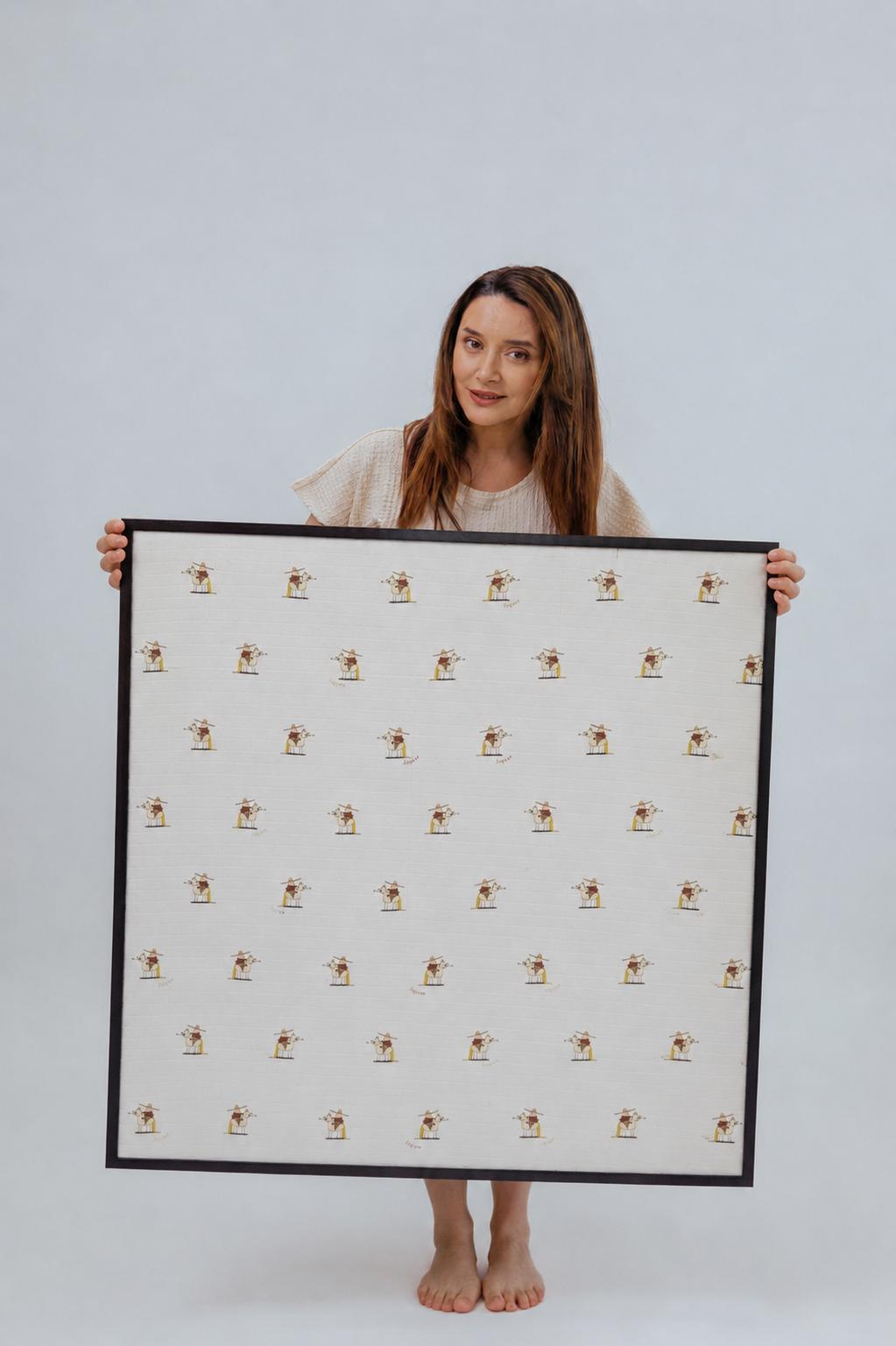 The Fable Rider Swaddle Blanket