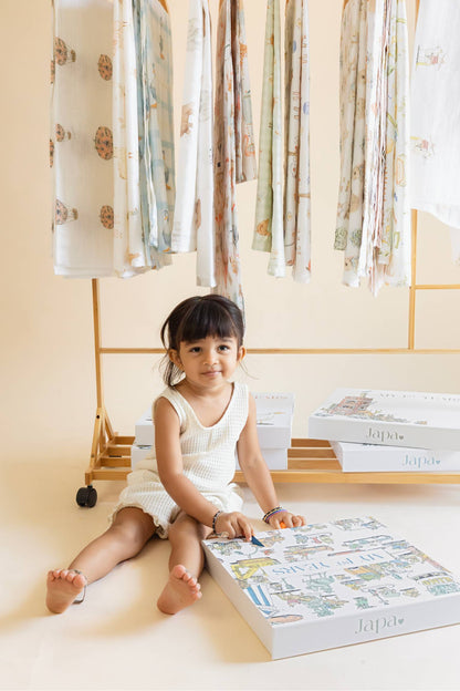 The Country Side Swaddle Blanket