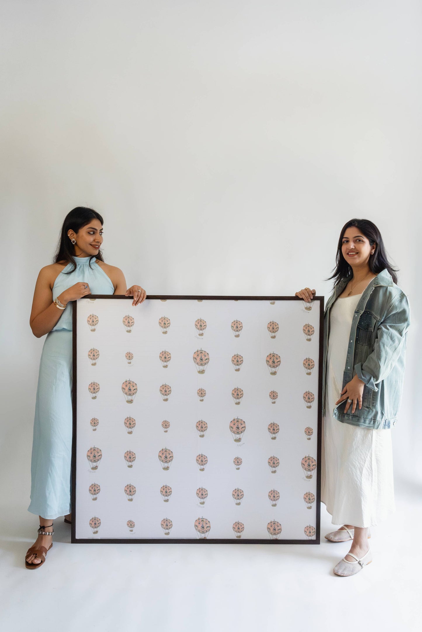 Rosè Skies Swaddle Blanket