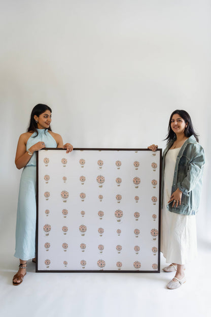 Rosè Skies Swaddle Blanket