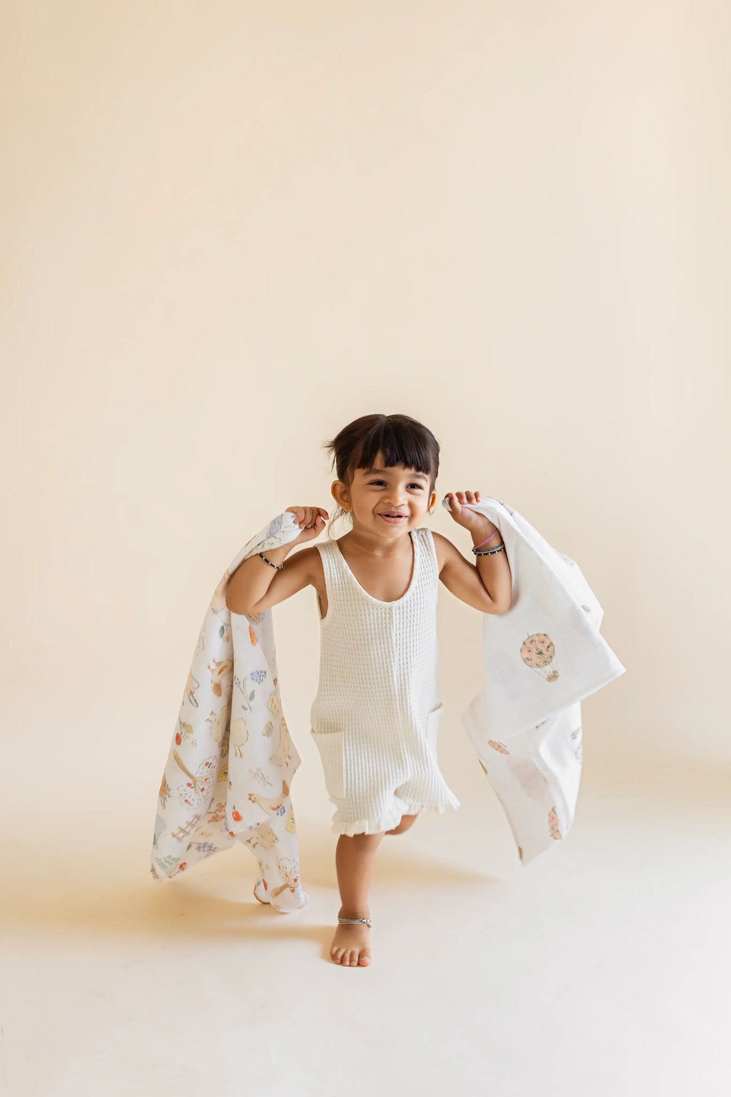 Rosè Skies Swaddle Blanket