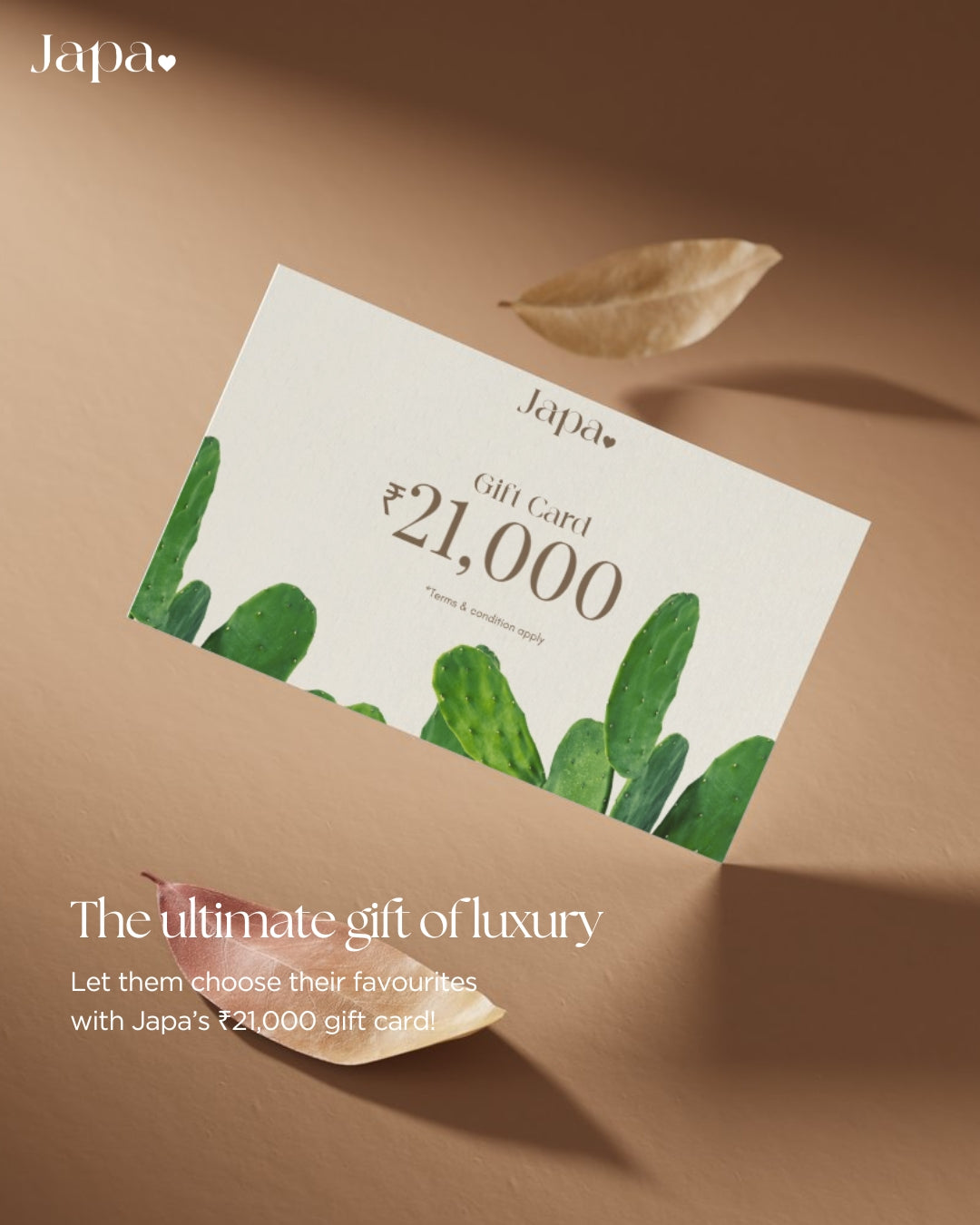 Japa Gift Card