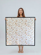 Farmers' Market Swaddle Blanket