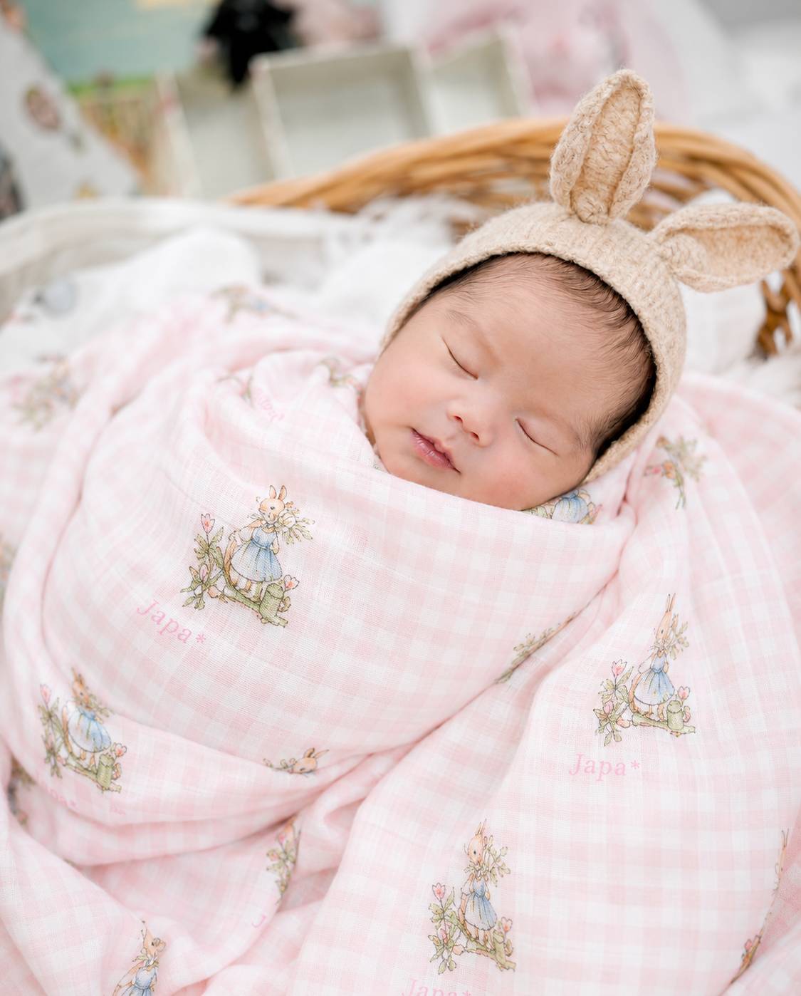 Mara’s Garden Swaddle Blanket