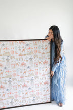 Petite Foire Swaddle Blanket