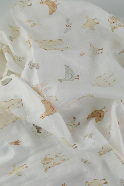 Countryside Swaddle Blanket