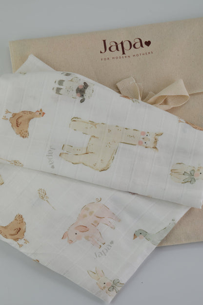 Countryside Swaddle Blanket