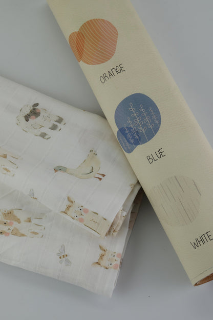 Countryside Swaddle Blanket