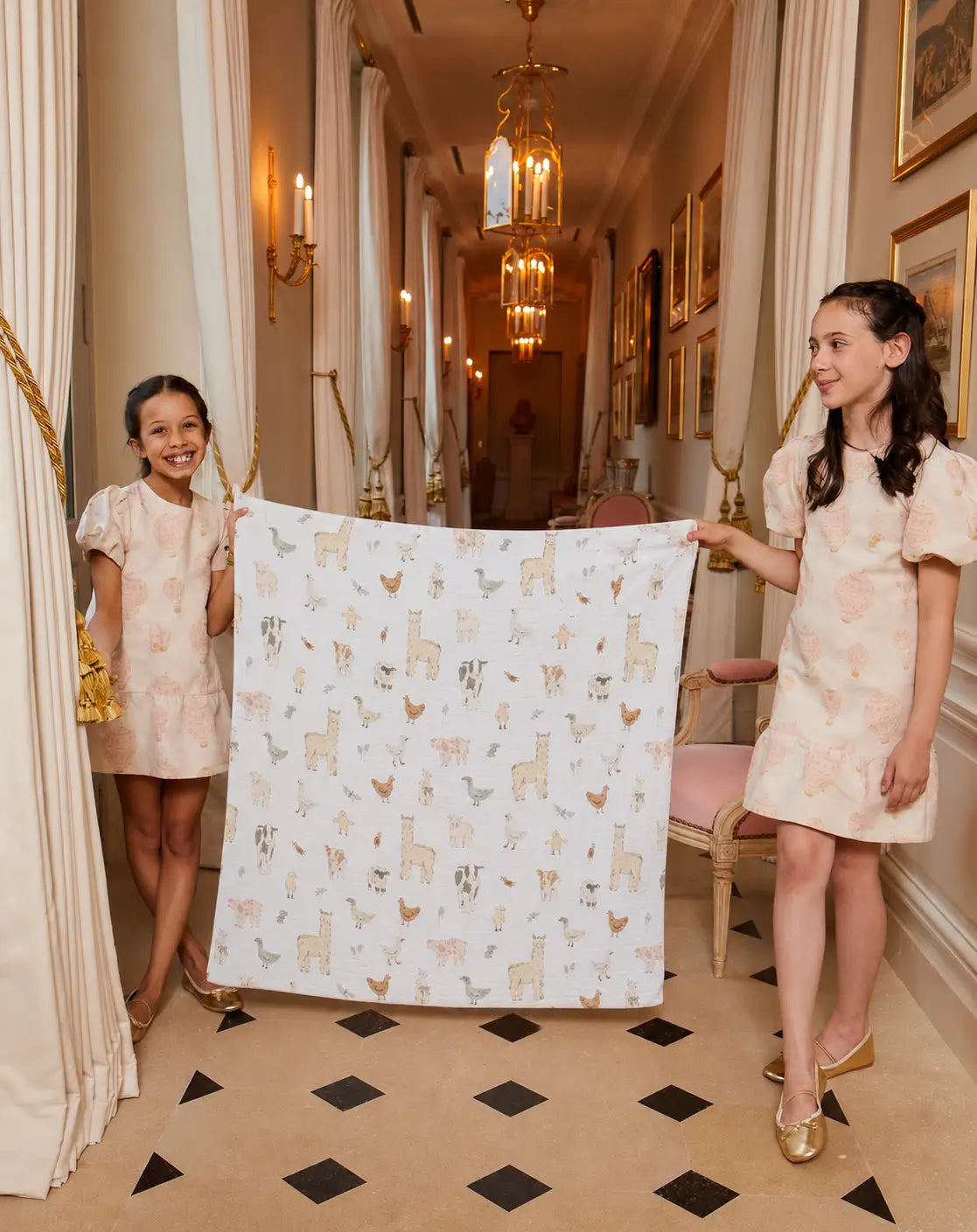 The Country Side Swaddle Blanket