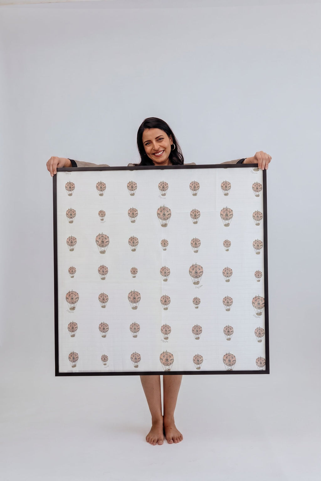 Rosè Skies Swaddle Blanket