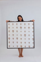 Rosè Skies Swaddle Blanket