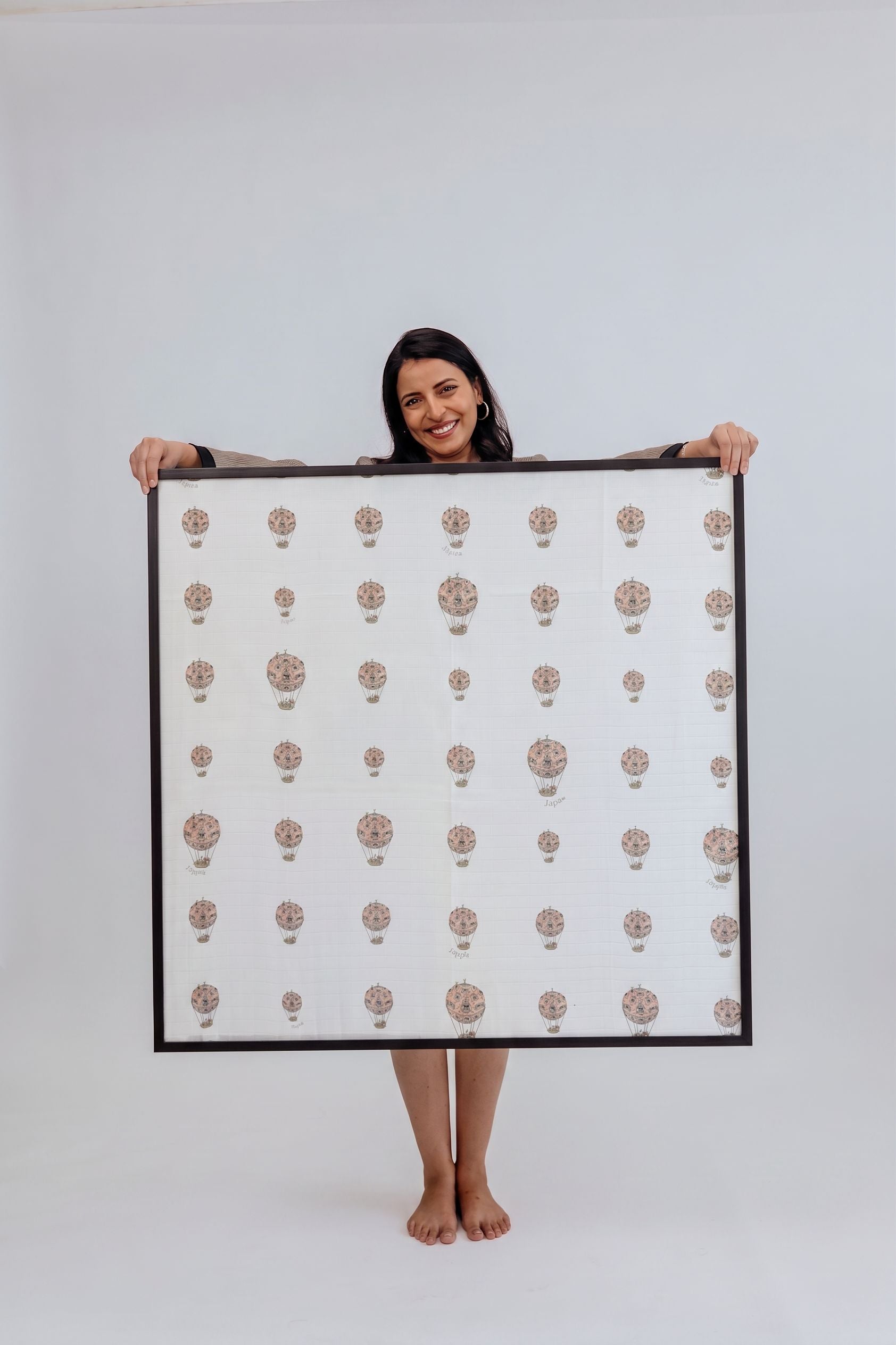 Rosè Skies Swaddle Blanket