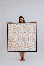 Petite Foire Swaddle Blanket