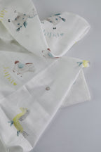 Floating Friends Swaddle Blanket