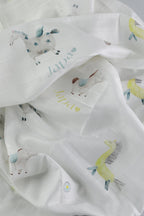 Floating Friends Swaddle Blanket