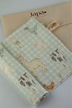 Countryside Gingham Swaddle Blanket