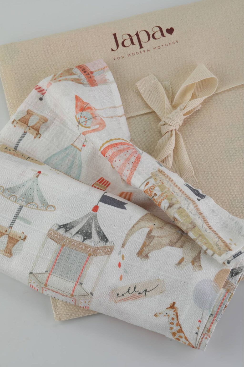 Petite Foire Swaddle Blanket