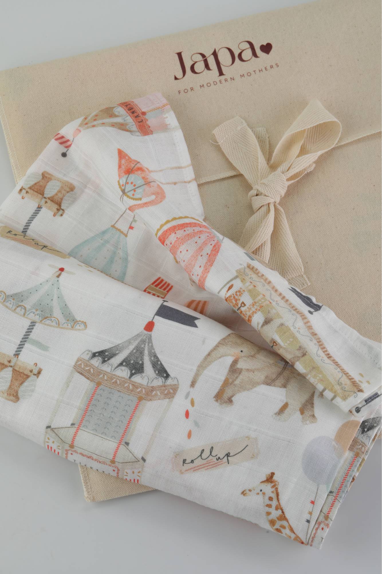 Petite Foire Swaddle Blanket