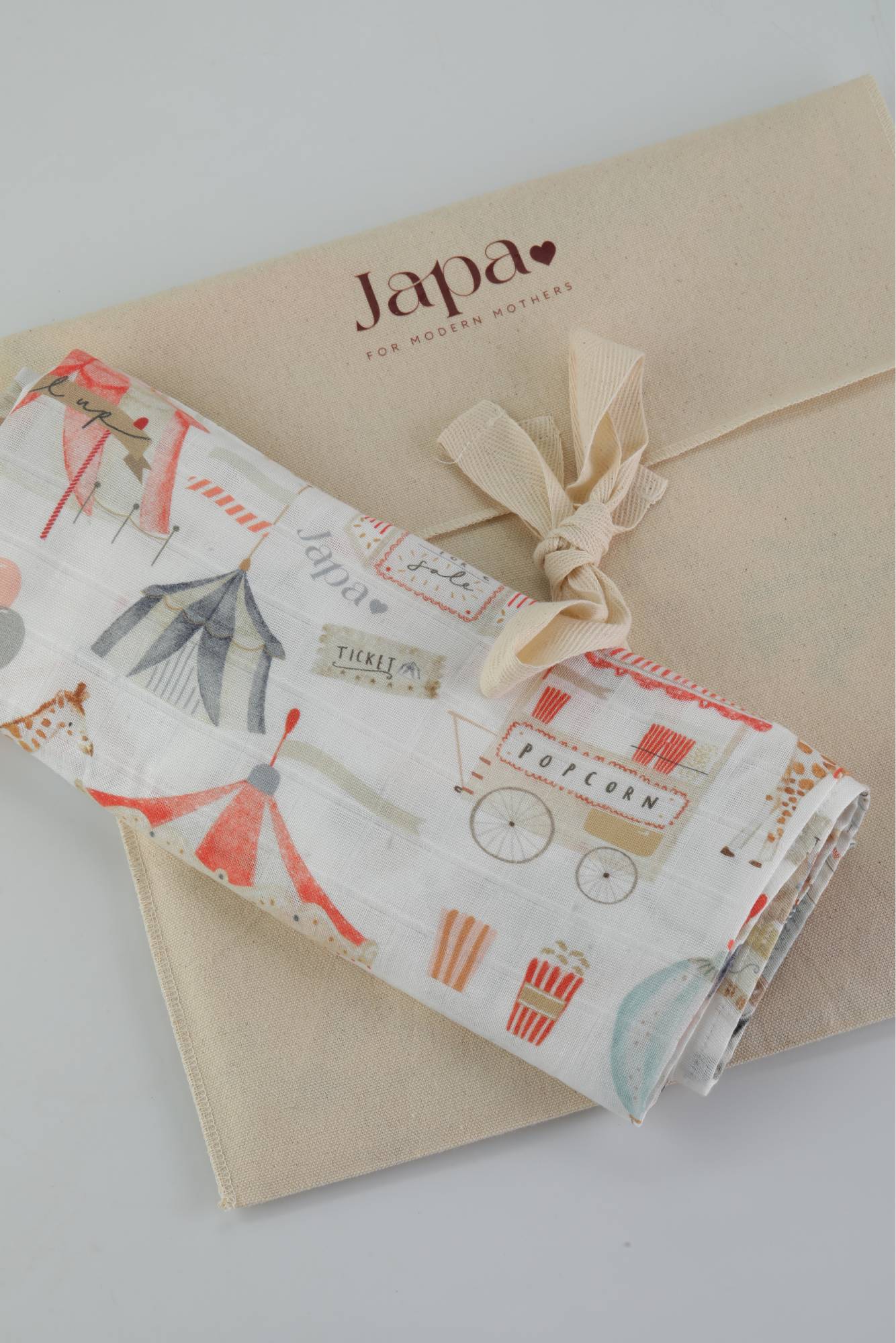 Petite Foire Swaddle Blanket