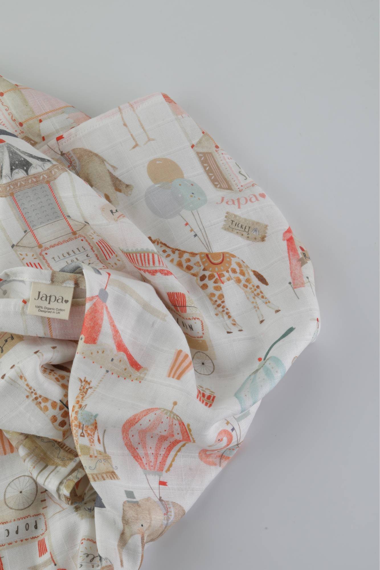 Petite Foire Swaddle Blanket