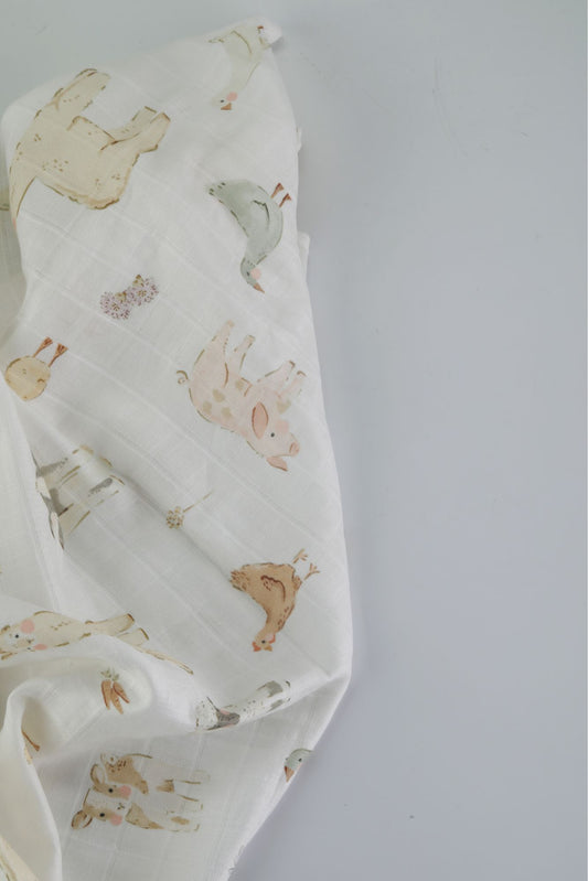 Countryside Swaddle Blanket