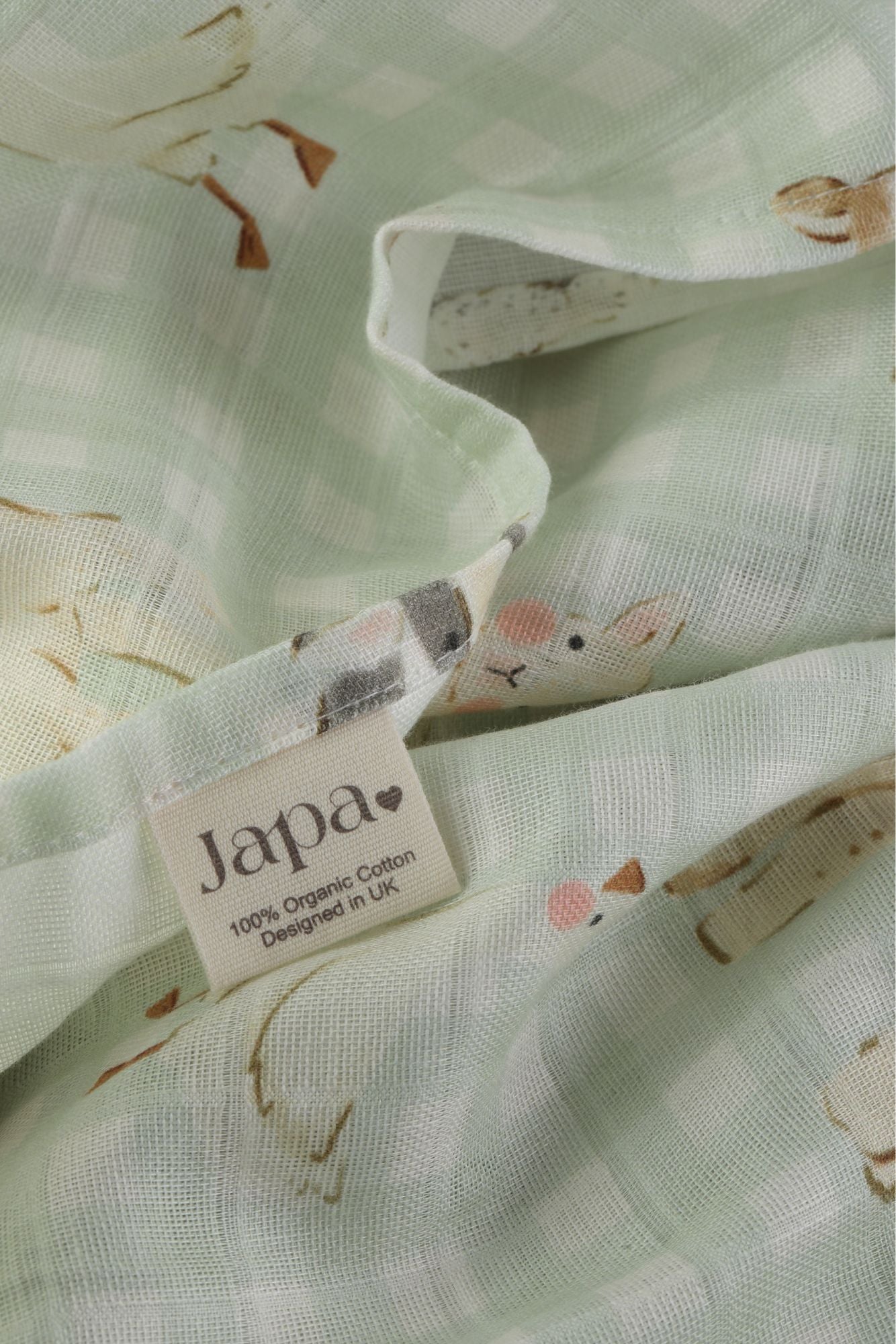 Countryside Gingham Swaddle Blanket