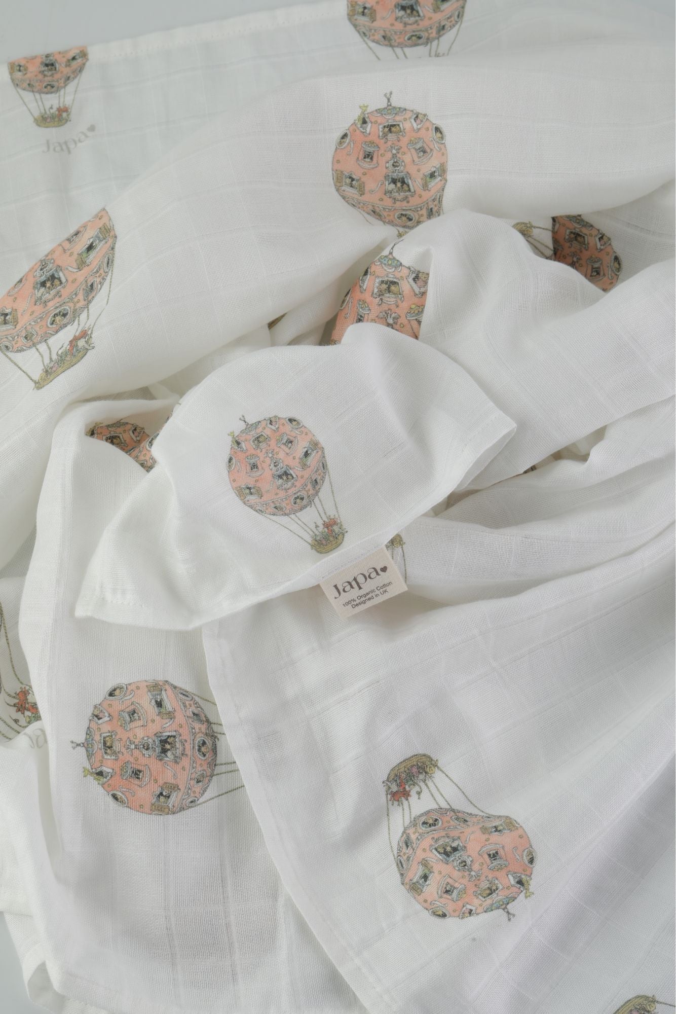 Rosè Skies Swaddle Blanket