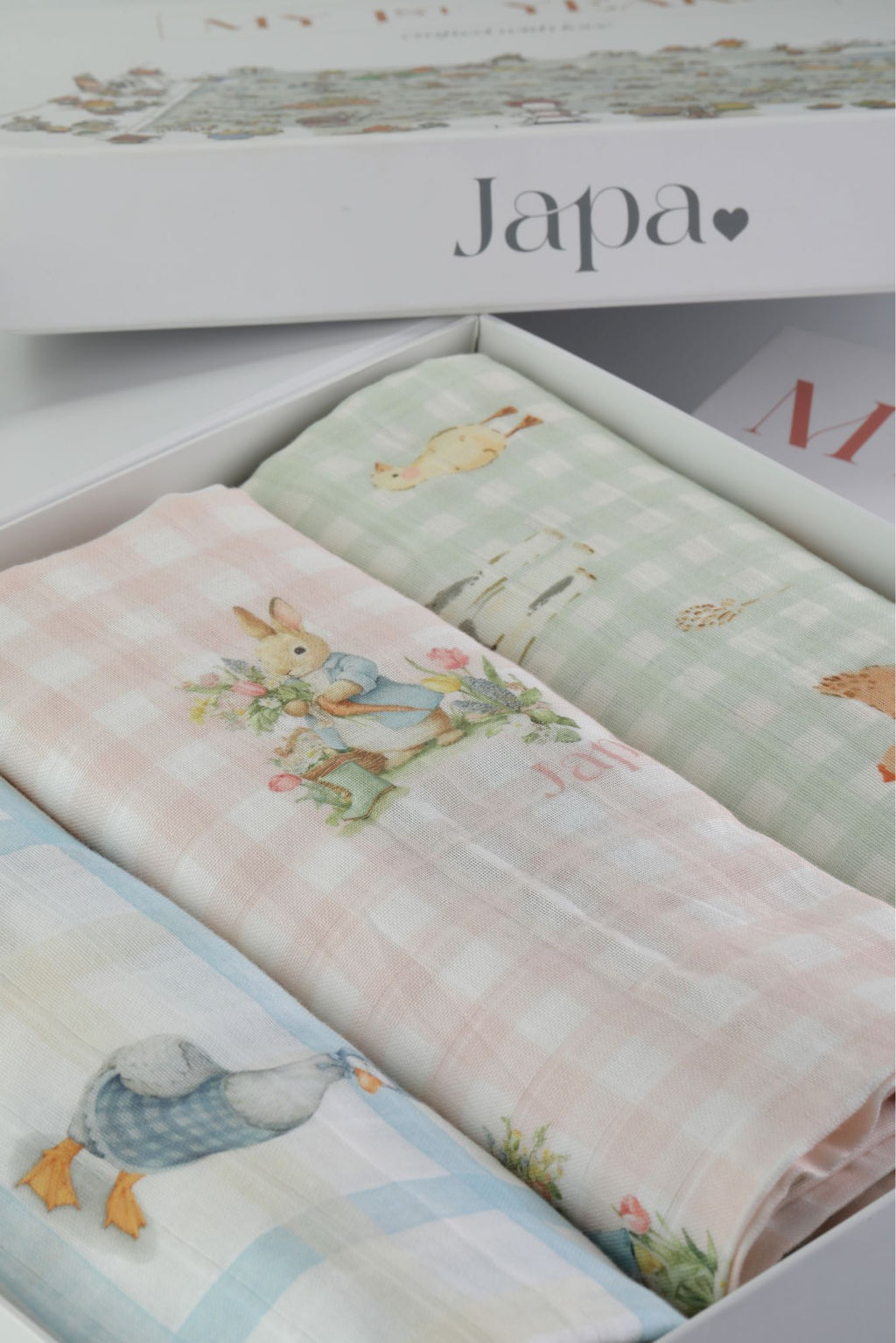 Mara’s Garden Swaddle Blanket