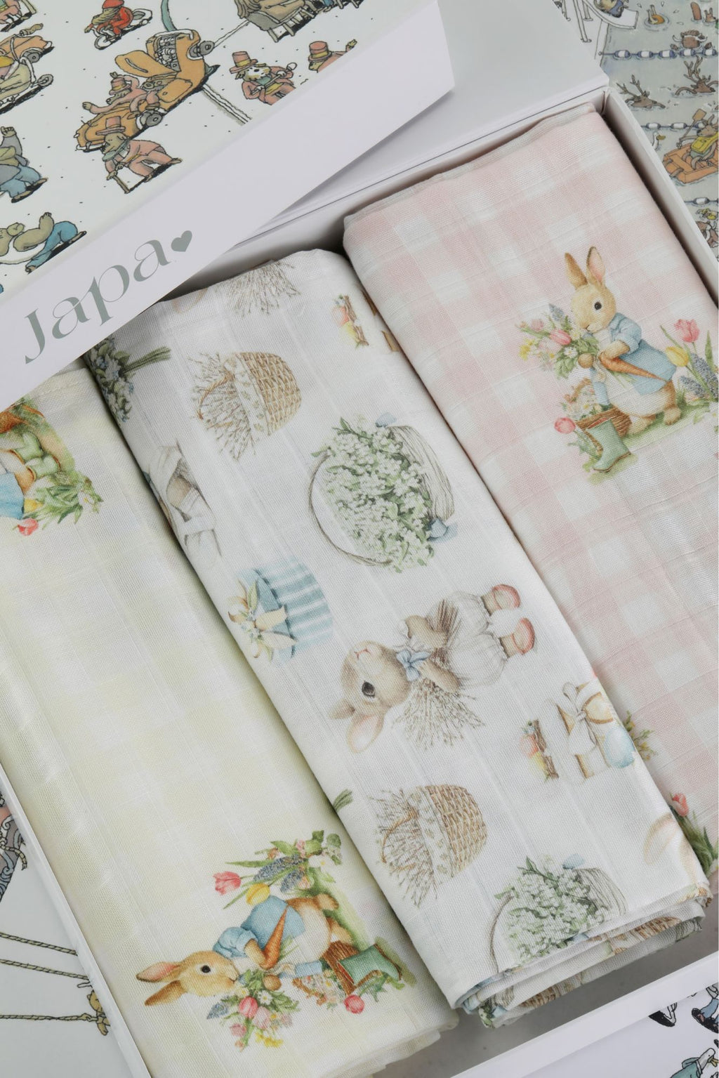 Mara’s Garden Swaddle Blanket