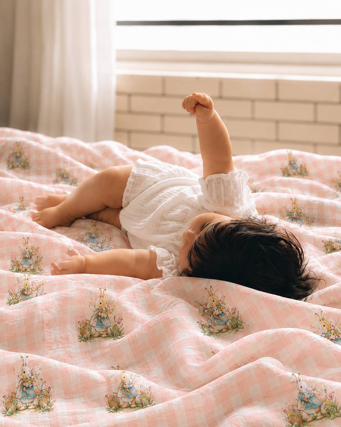 Mara’s Garden Swaddle Blanket