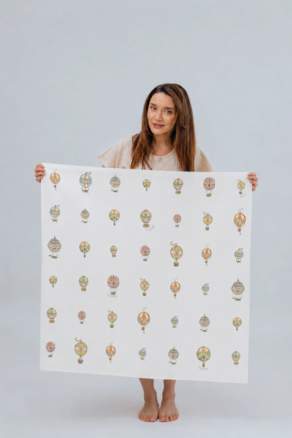 Sky Bound Swaddle Blanket