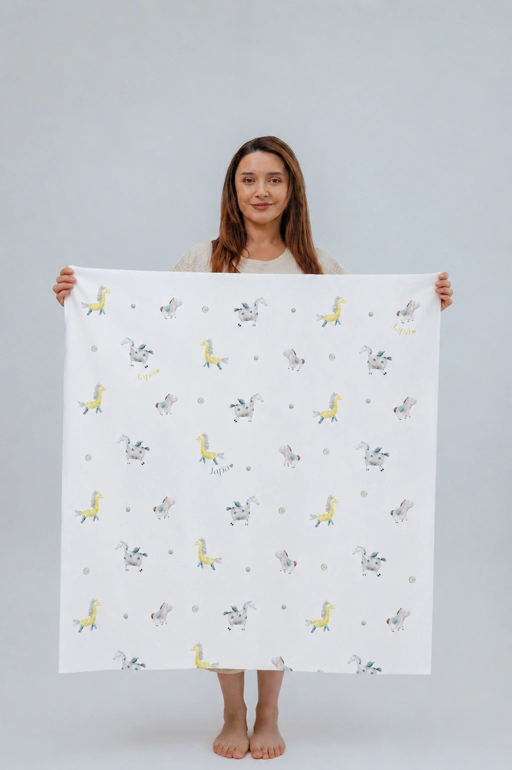 Floating Friends Swaddle Blanket