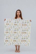 Farmyard Lullaby Swaddle Blanket