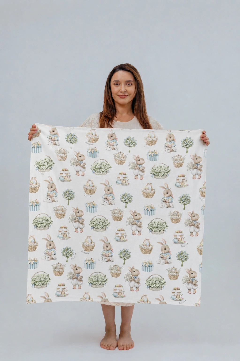 Maison Fleur Swaddle Blanket