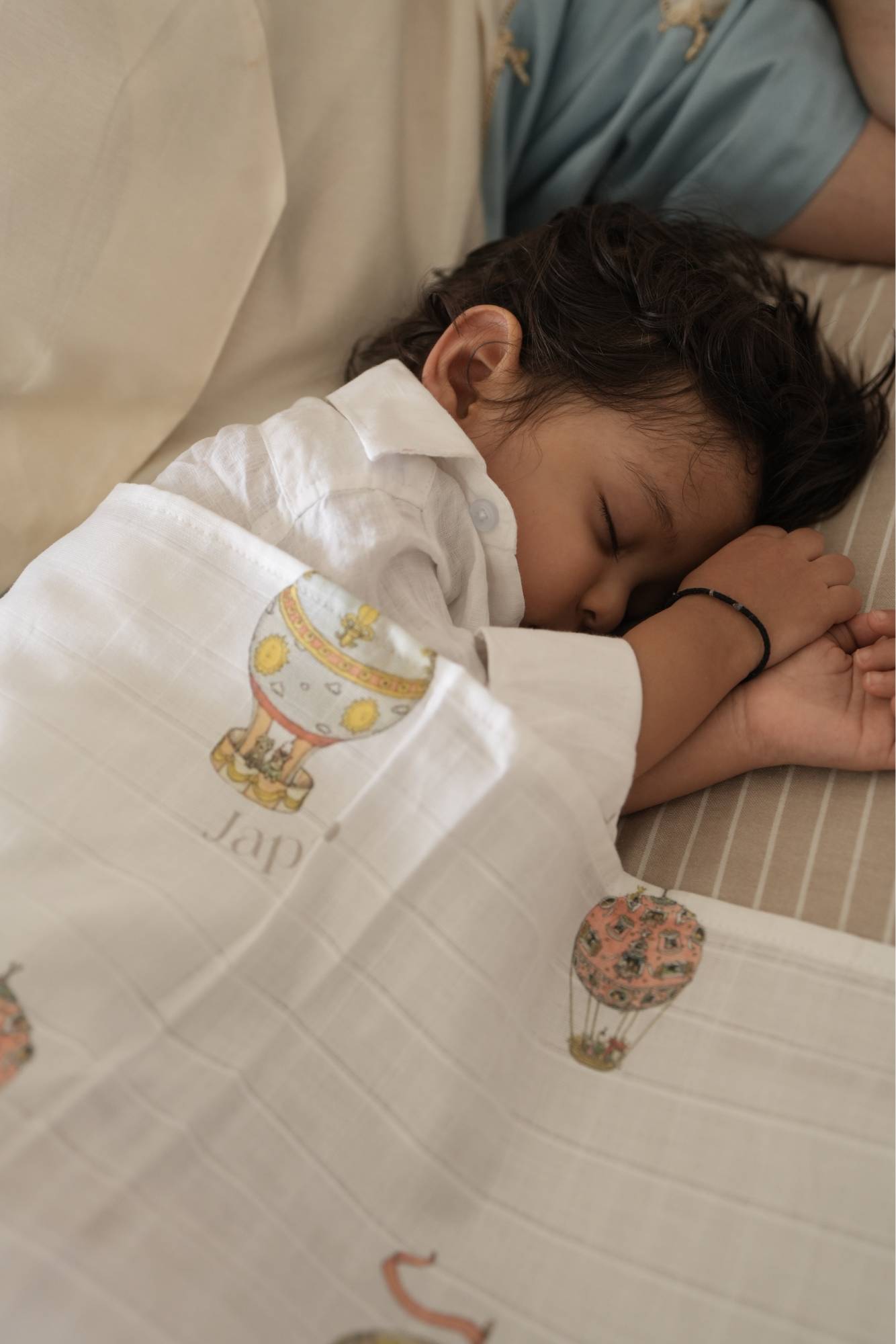 Sky Bound Swaddle Blanket