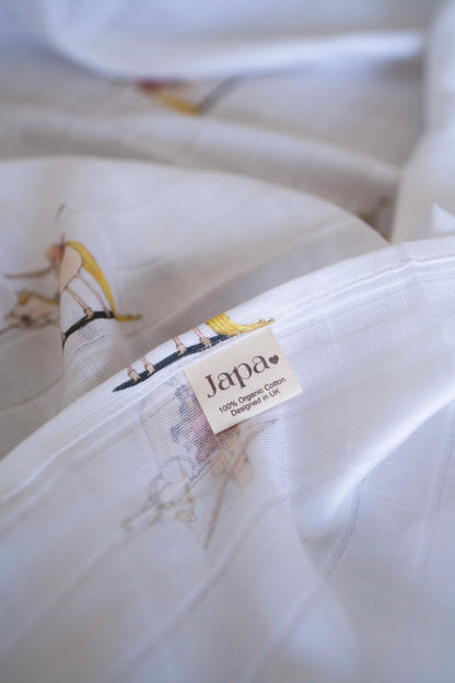 The Fable Rider Swaddle Blanket