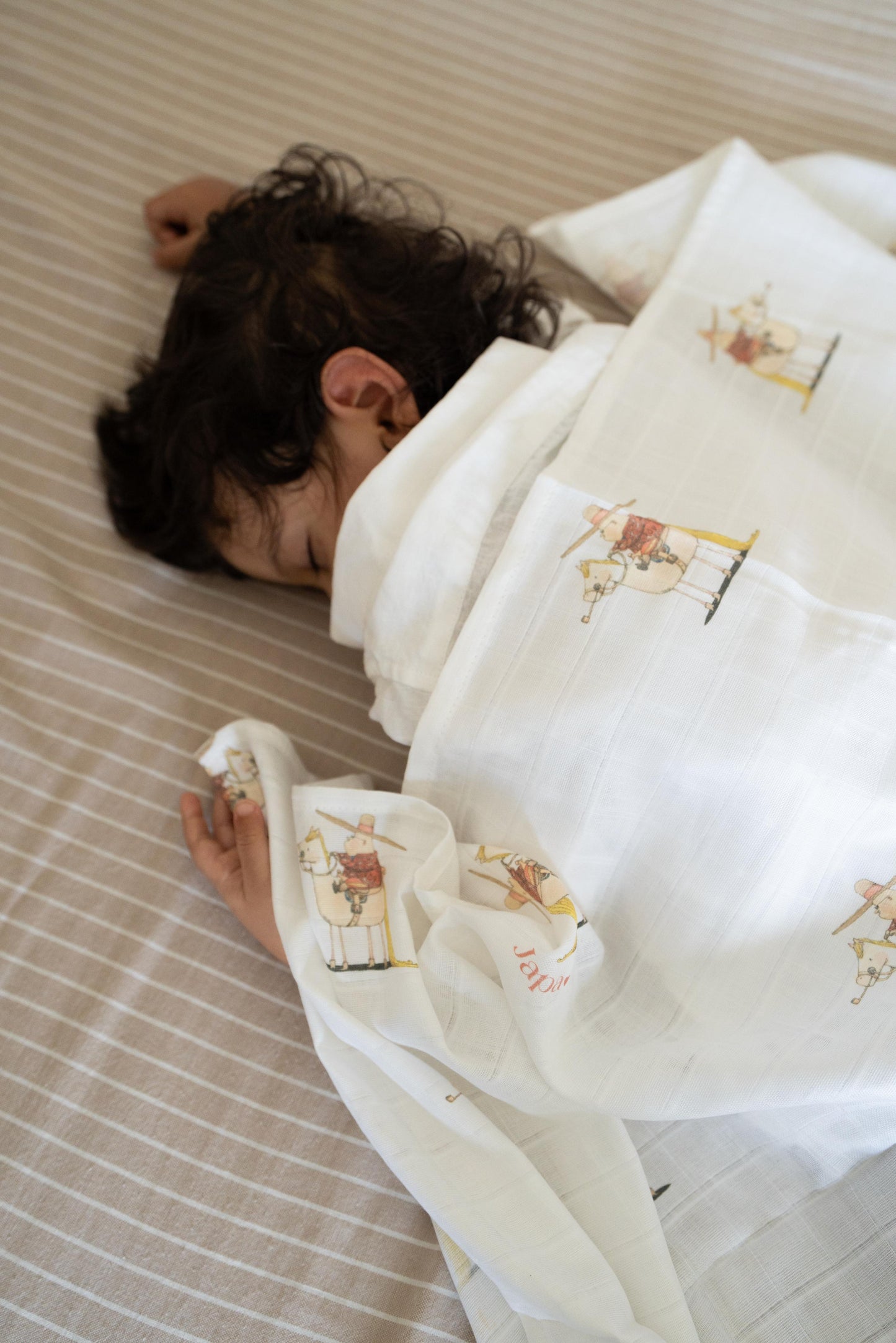 The Fable Rider Swaddle Blanket