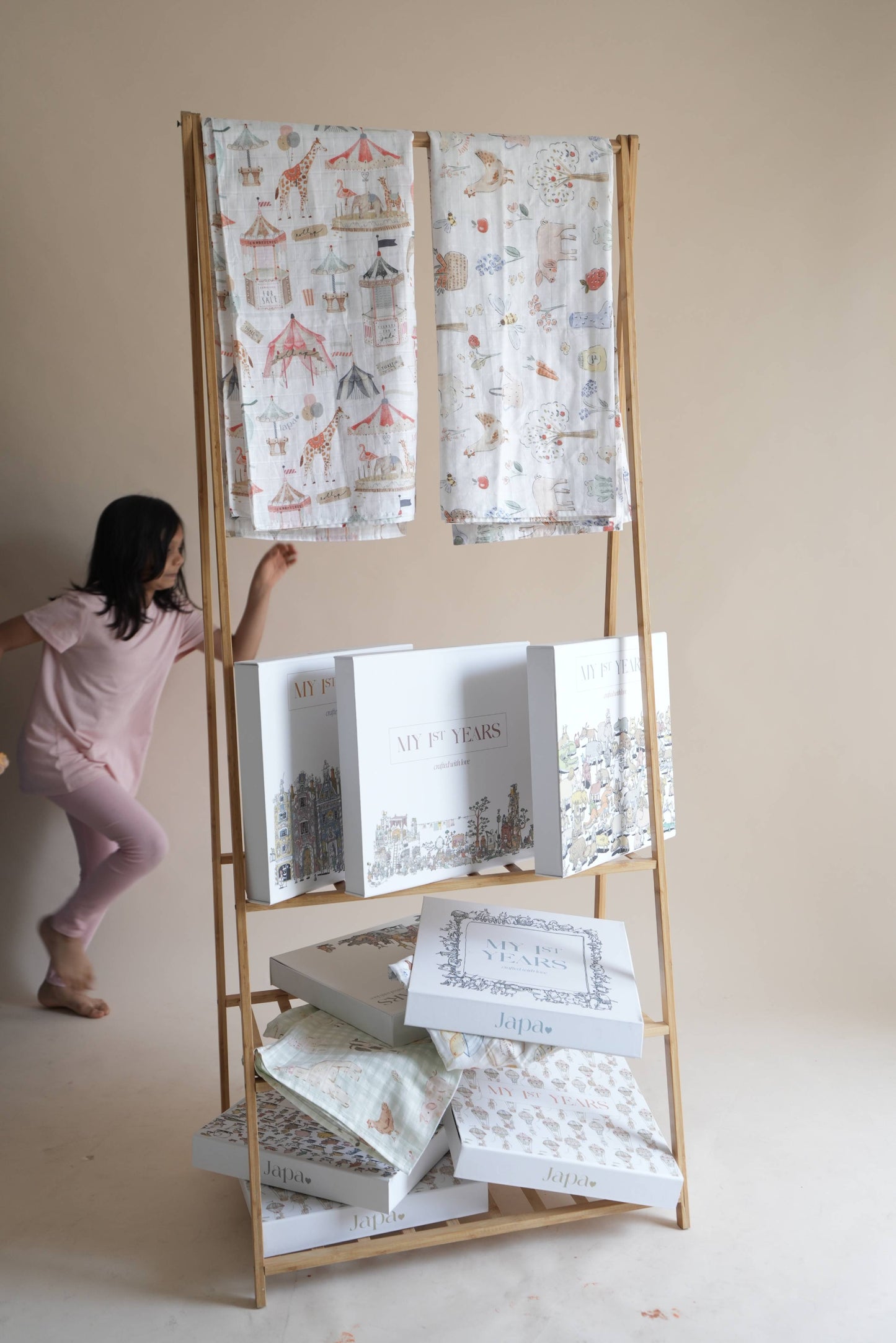 Petite Foire Swaddle Blanket