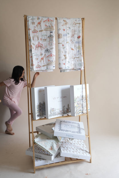 Petite Foire Swaddle Blanket
