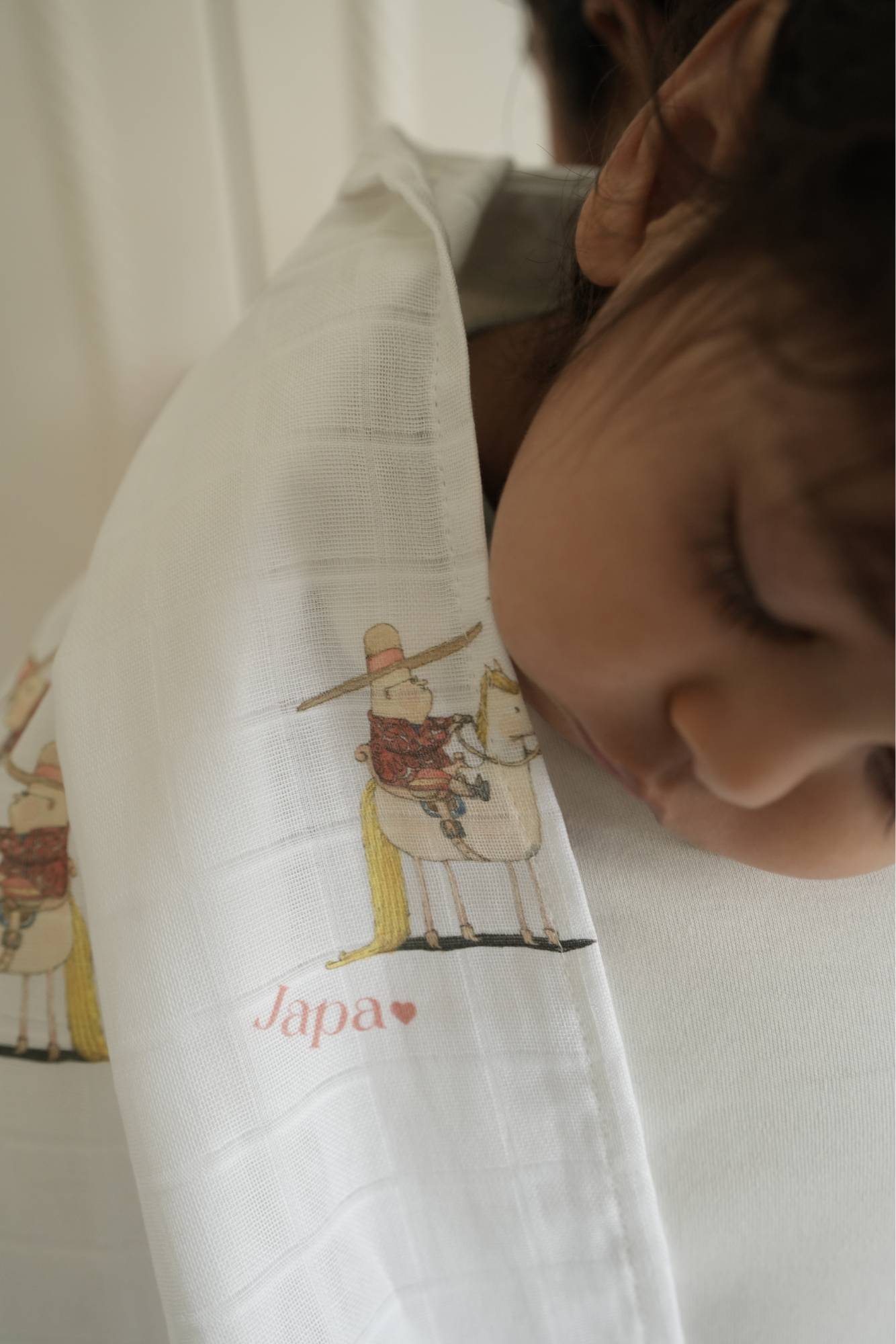 The Fable Rider Swaddle Blanket