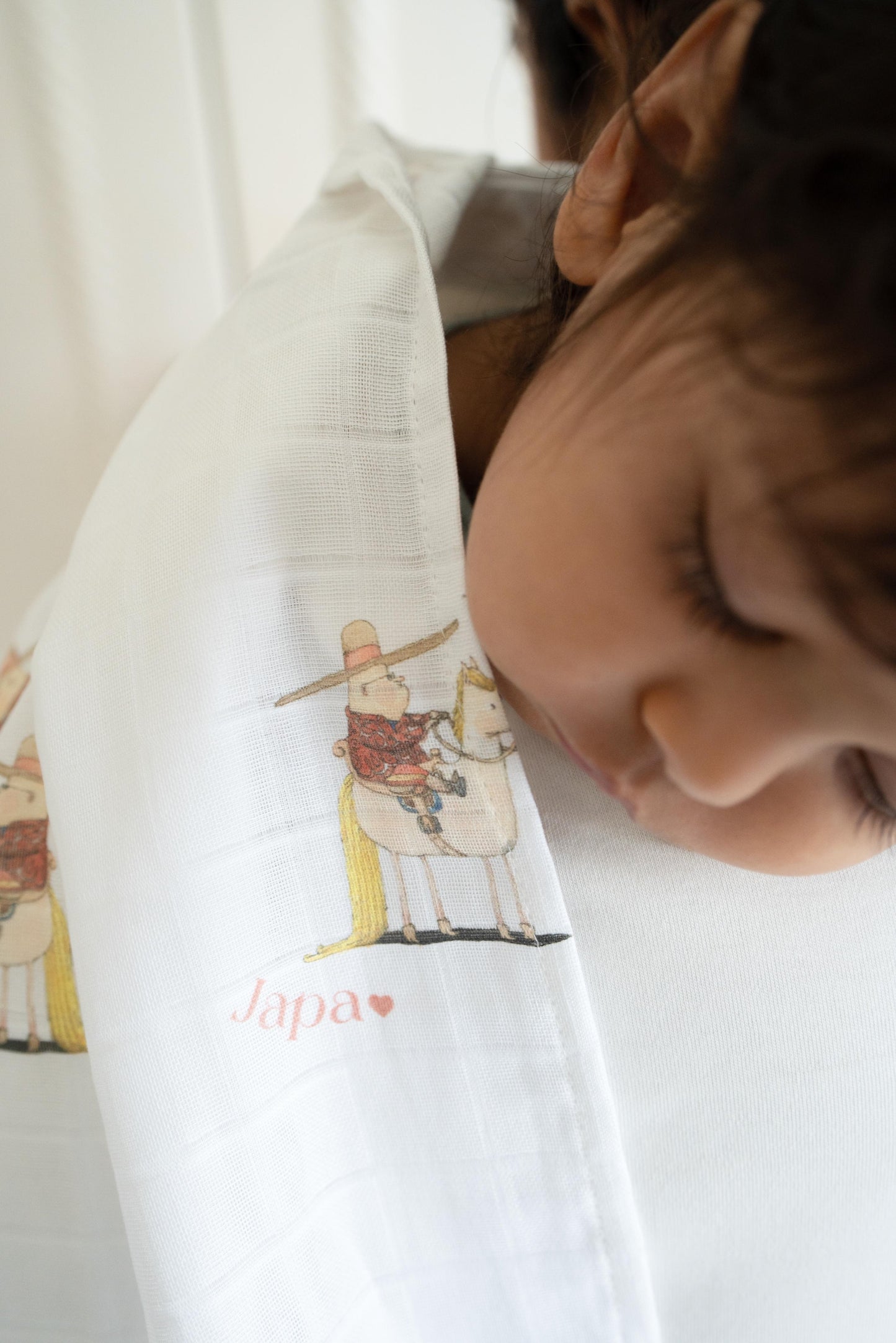 The Fable Rider Swaddle Blanket