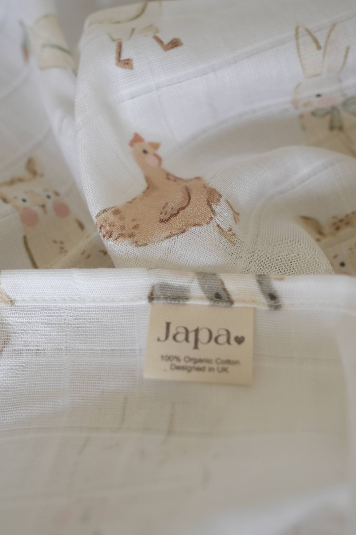Farm Fresh Swaddle Blanket