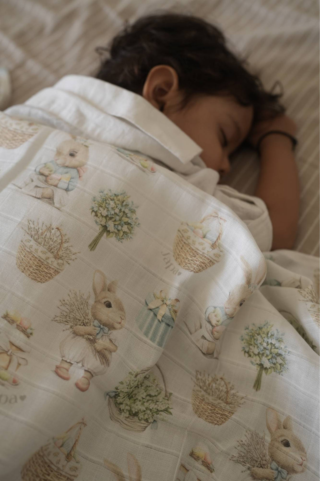 Maison Fleur Swaddle Blanket